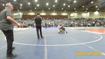 157 lbs Consi Of 8 #1 - Gavin Pogue, Eagle Point Youth Wrestling vs Fabius Carrillo, Top Dog Wrestling Club