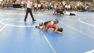 63-M lbs Consi Of 16 #2 - Diego Bolano, RedNose Wrestling School vs Timmy Narcisi, All I See Is Gold Academy