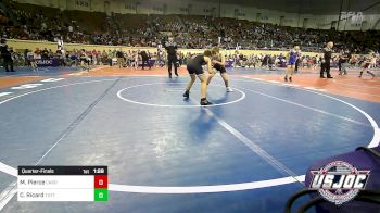 90 lbs Quarterfinal - Madden Pierce, Cardinal Wrestling Club vs Case Ricard, Tuttle Elite Wrestling Club