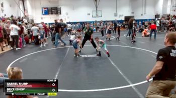 45 lbs Round 1 - Gabriel Sharp, Reverence Wrestling Club vs Brice Eskew, SCSOW