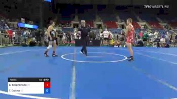 126 lbs Round Of 16 - Carter Stephenson, Colorado vs Trason Oehme, South Dakota