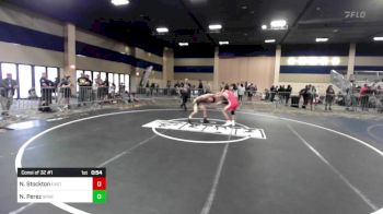 102 lbs Consi Of 32 #1 - Noah Stockton, East Valley WC vs Nicholas Perez, Spartans