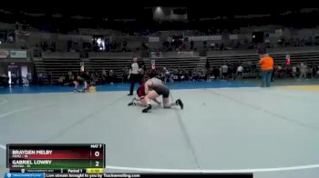 150 lbs Semis (4 Team) - Brayden Melby, Pierz vs Gabriel Lowry, UNITED