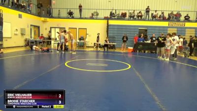 113 lbs 3rd Place Match - Eric Vielhauer, Bobcat Wrestling Club vs Brodie Starcher, Tonganoxie Wrestling Club