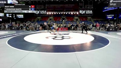 113 lbs Champ. Rd Of 64 - Riley Keen, VA vs Johnathan Marth, WI