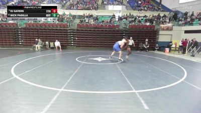 215 lbs Consi Of 8 #2 - EJ Gaters, Stratford vs Nick Padilla, North Myrtle Beach