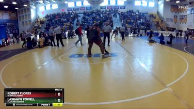 285 Blue Round 5 - Lashawn Powell, Fletcher Senior vs Robert Flores, Glynn Academy