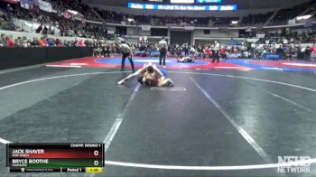 7A 144 lbs Champ. Round 1 - Jack Shaver, Bob Jones vs Bryce Boothe, Fairhope