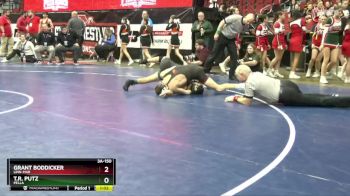 3A-150 lbs Cons. Round 3 - T.R. Putz, Pella vs Grant Boddicker, Linn-Mar