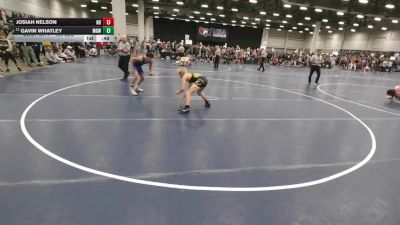 120 lbs Cons. Quarters - Josiah Nelson, N8 vs Gavin Whatley, Monster Garage Wrestling
