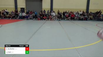 90 lbs Semifinal - Jordan Feit, Feit Club Wrestling vs Carver Butikofer, Outlaw Wrestling Club