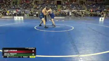 285 lbs Cons. Round 2 - Bryce Prouty, Northern Lights vs Gabe Lakoduk, Velva