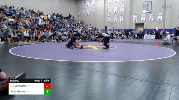 132 lbs Semifinal - Colt Schrader, Eastside vs Will Anderson, Athens