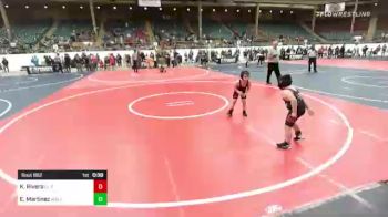 Quarterfinal - Kaleb Rivera, El Paso Supers WC vs Esai Martinez, Wolfpack Wr Ac