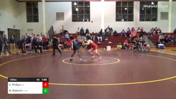 126 lbs Consolation - Connor Phillips, Woodward Academy vs Myles Roberts, Heathwood Hall Episcopal High School