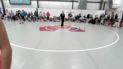 50 kg Rr Rnd 1 - Jaclyn Bouzakis, Wyoming SEM Women vs Anna Buurma, Michigan Rev Girls Blue