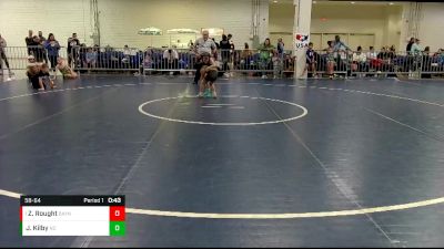 58-64 lbs Round 2 - Zane Rought, North Carolina vs Jeremiah Kilby, North Carolina