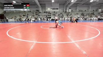 150 lbs Rr Rnd 1 - Jake Philips, Mat Warriors Stars vs Layton Lucas, 4M Power