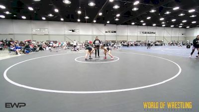 125 lbs Semifinal - Breckyn Moyers, Sisters On The Mat OK Teal vs Peyton Vasquez, Mat Warriors K-6