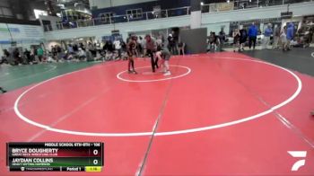 106 lbs Cons. Round 2 - Jaydian Collins, Heavy Hitting Hammers vs Bryce Dougherty, Great Neck Wrestling Club