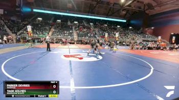 3A-195 lbs Cons. Round 2 - Tagr Holmes, Burns/Pine Bluffs vs Parker Devries, Riverton