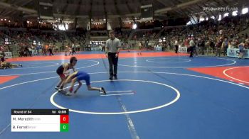 Prelims - Matthew Meredith, Bixby Wrestling Club vs Beau Ferrell, Weatherford Youth