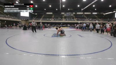 152 lbs Consi Of 4 - Justin Cruz, Paulsboro vs Landon Sansone, Eldersburg