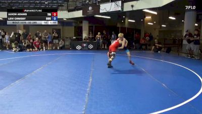 92 lbs Cons. Sub-quarters - Jaxon Adams, Thoroughbred Wrestling Academy vs Levi Ormsby, Big Game Wrestling Club