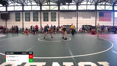 126-134 lbs Cons. Round 2 - Carson Owens, STL Warrior vs Cooper Chester, CWCW