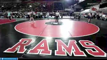 5A 126 lbs Cons. Round 1 - Jackson Duva, Lake City vs Leland Jensen, Borah