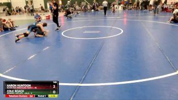 140 lbs Cross Bracket (8 Team) - Aaron Huntoon, Black Fox Wrestling Team 1 vs Cole Roach, Kearney Matcats - Gold