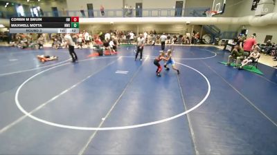 63-69 lbs Round 3 - Maxwell Motta, Northside Wrestling Club vs Corbin M Smuin, Uintah Wrestling