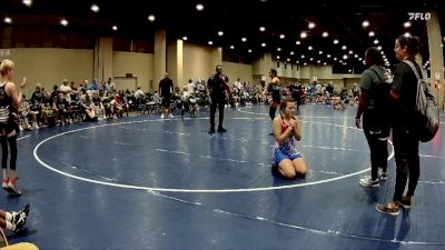120+130 Round 3 - Jaylah Anderson, All American Wrestling Club vs Cera Hinson, Patriots Wrestling Club-Dothan