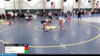 165 lbs Champ. Round 2 - Cullen Koedam, Grand View (Iowa) vs Isaiah Castro, Sierra College