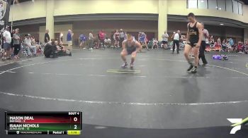 138 lbs Round 2 (6 Team) - Isaiah Nichols, Alpha Elite vs Mason Deal, Bad Bass