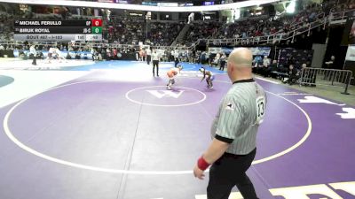 I-103 lbs Cons. Round 2 - Biruk Royal, JD-CBA vs Michael Ferullo, Orchard Park