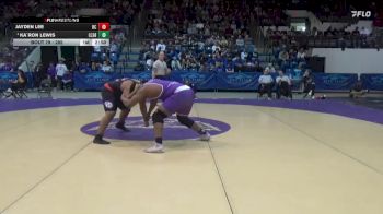 285 lbs Champ. Round 2 - Jayden Lee, Blackburn vs Ka`Ron Lewis, University Of The Ozarks