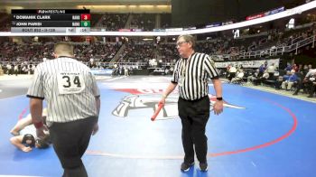 II-138 lbs Cons. Round 5 - John Parisi, Nanuet vs Domanik Clark, Randolph