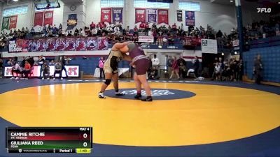 235 lbs Quarterfinal - Giuliana Reed, Penn vs Cammie Ritchie, Mt. Vernon