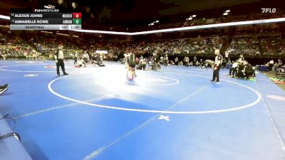 235 Class 1 lbs Semifinal - Annabelle Rowe, Adrian vs Alexus Johns, Mexico