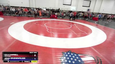 120 lbs Semifinal - Co`ji Campbell, Wisconsin vs Aidan Gruenenfelder, RT Elite