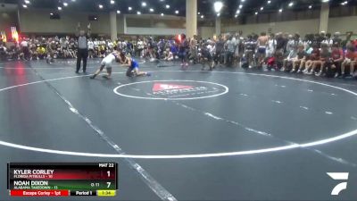 138 lbs Round 2 (6 Team) - Kyler Corley, Florida Pitbulls vs Noah Dixon, Alabama Takedown