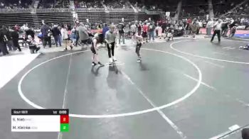 77 lbs Consi Of 16 #2 - Sebastian Nieb, Chatfield WC vs Nolan Fouts, Top Of The Rock WC