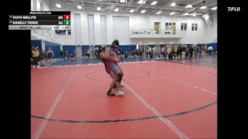 100 lbs Champ. Round 2 - Danelly Perez, Glasgow vs Faith Mellito, High Point Regional