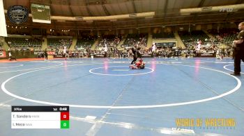 37 lbs Final - Trey Sanders, Mat Assassins vs Isaiah Meza, Savage House Wrestling Club