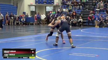 144 lbs Cons. Round 6 - Brant Kirian, MOHAWK vs Cody Biddle, LAKOTA