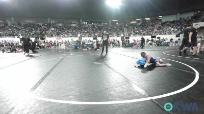 46 lbs Consolation - Crew Andrews, Team Tulsa Wrestling Club vs Tyler Fleenor, Standfast