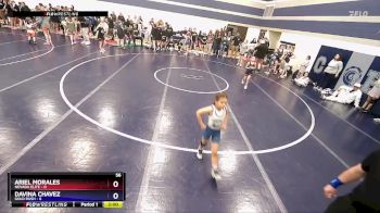56 lbs Round 3 (6 Team) - Ariel Morales, Nevada Elite vs Davina Chavez, Gold Rush