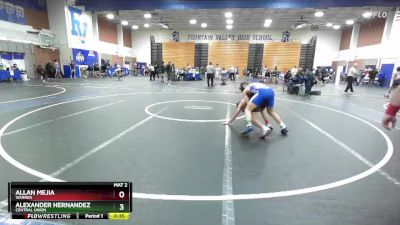 113 lbs Cons. Round 2 - Alexander Hernandez, Central Union vs Allan Mejia, Warren