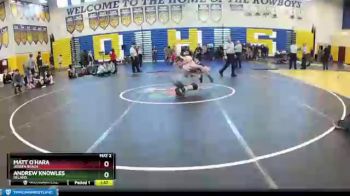 195 lbs Semifinal - Matt O`Hara, Jensen Beach vs Andrew Knowles, Deland